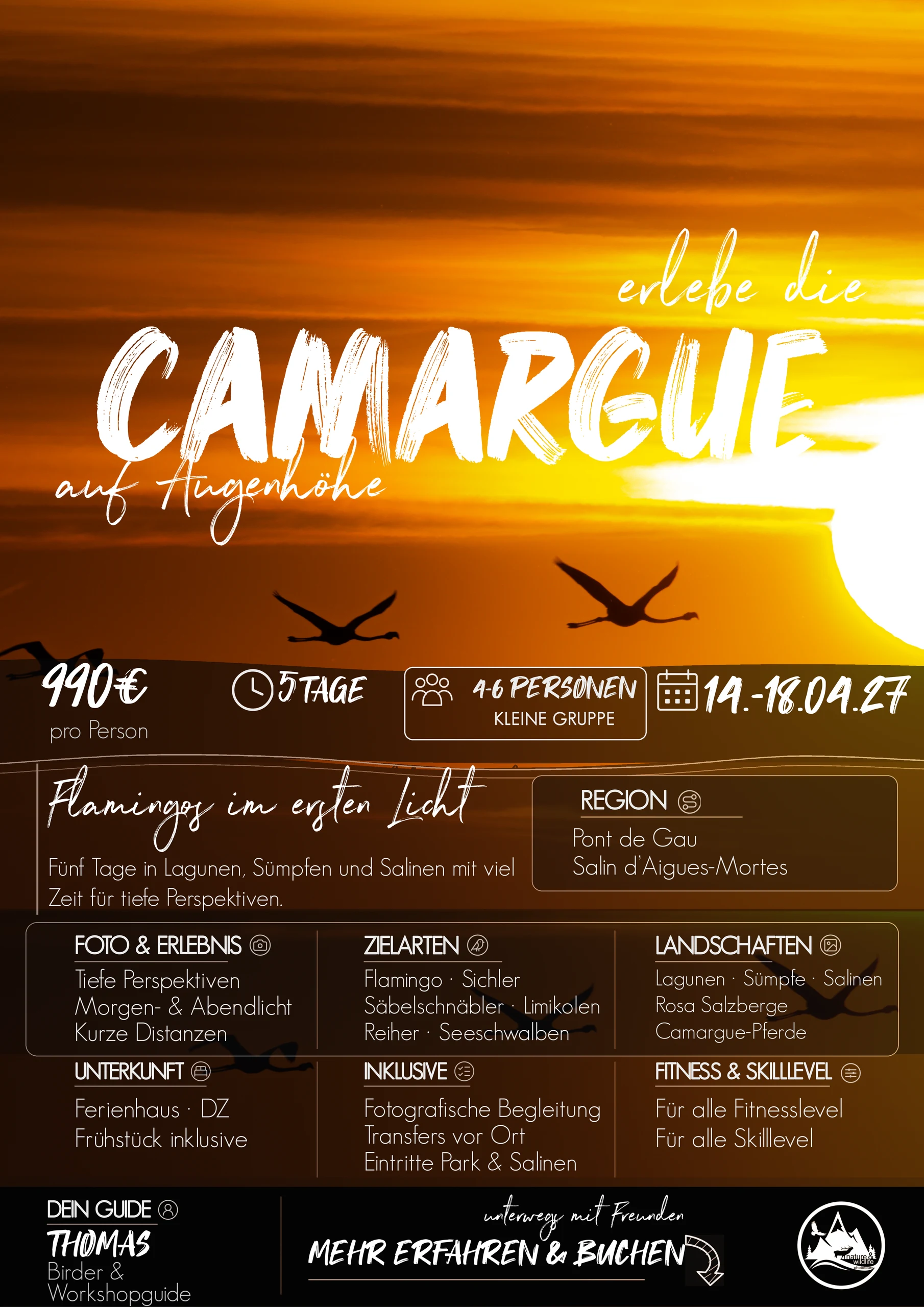 Camargue · 2027 · 14.04.2027 – 18.04.2027