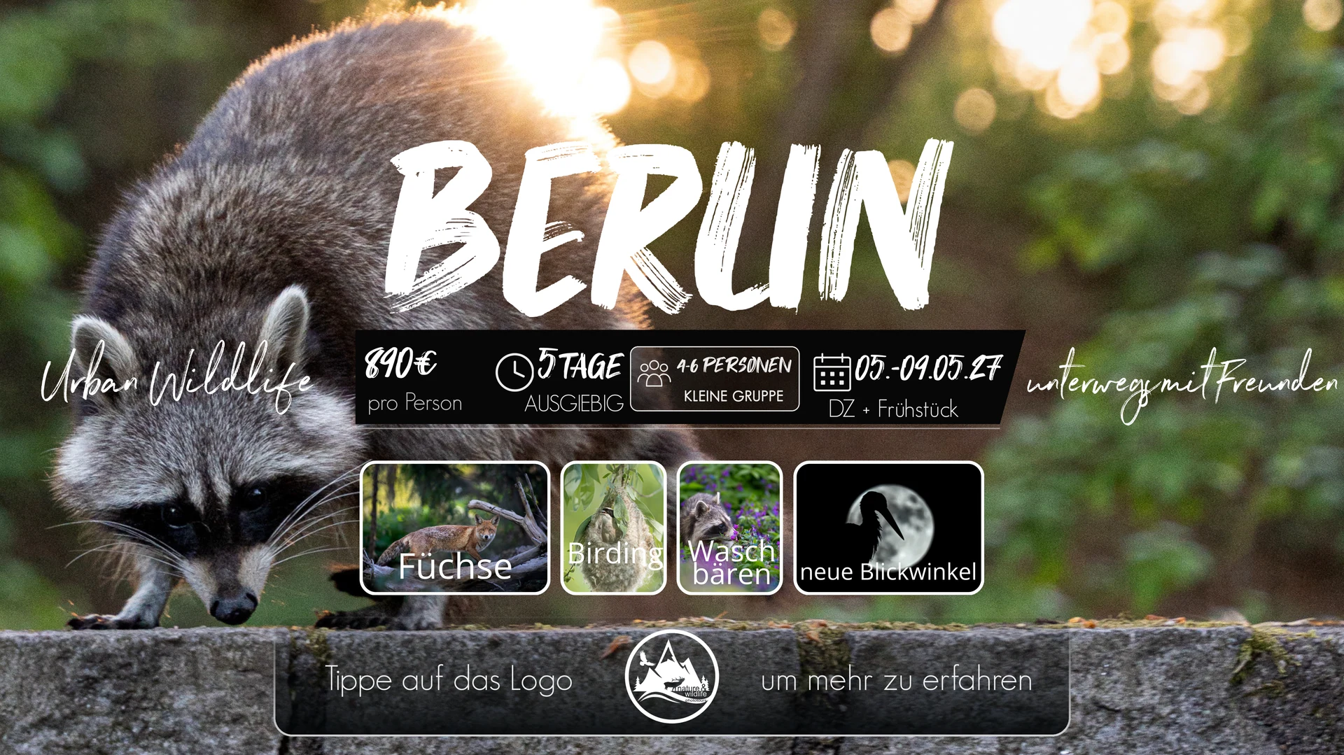 Originalflyer Berlin Urban Wildlife 2027