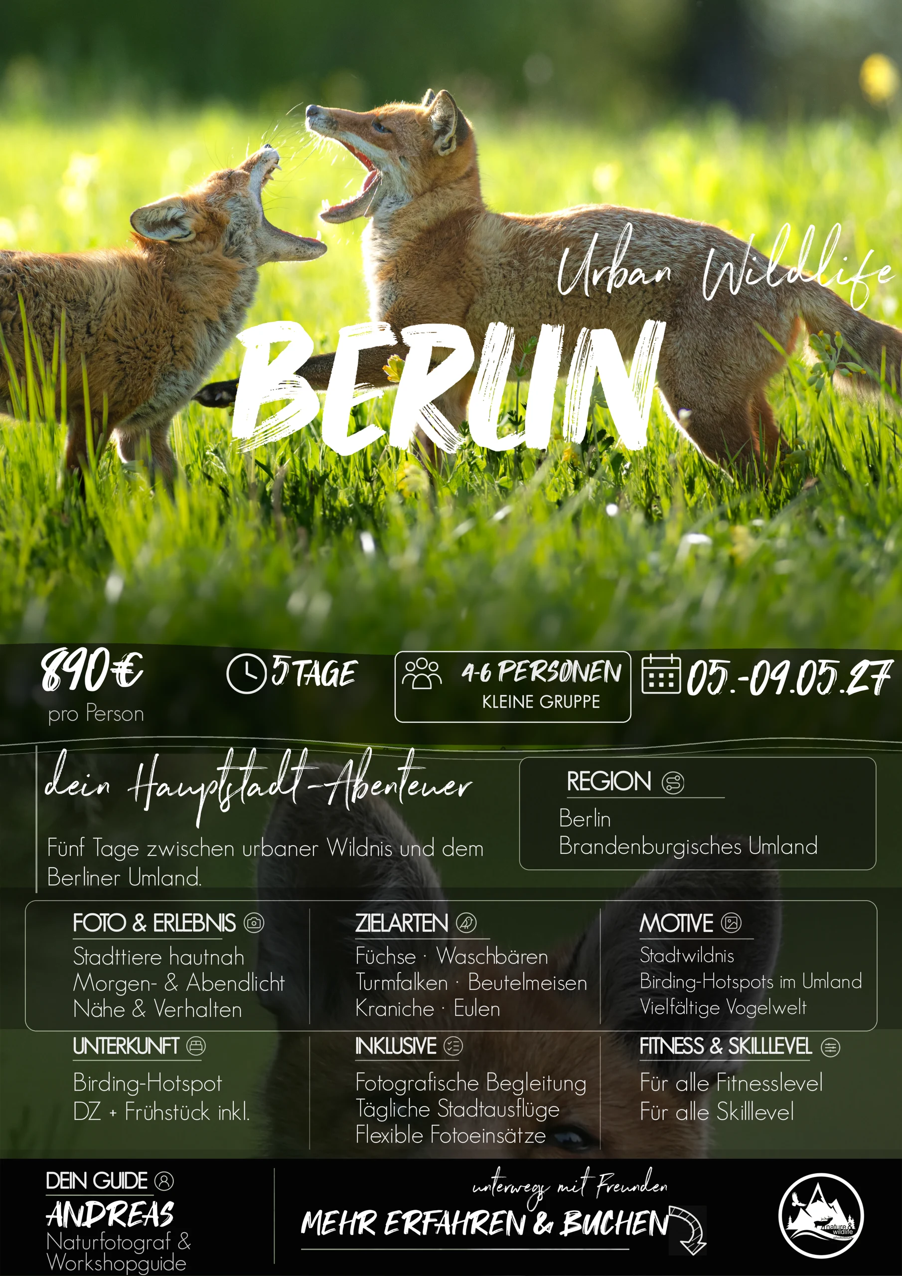 Berlin Urban Wildlife · 2027 · 05.05.2027 – 09.05.2027