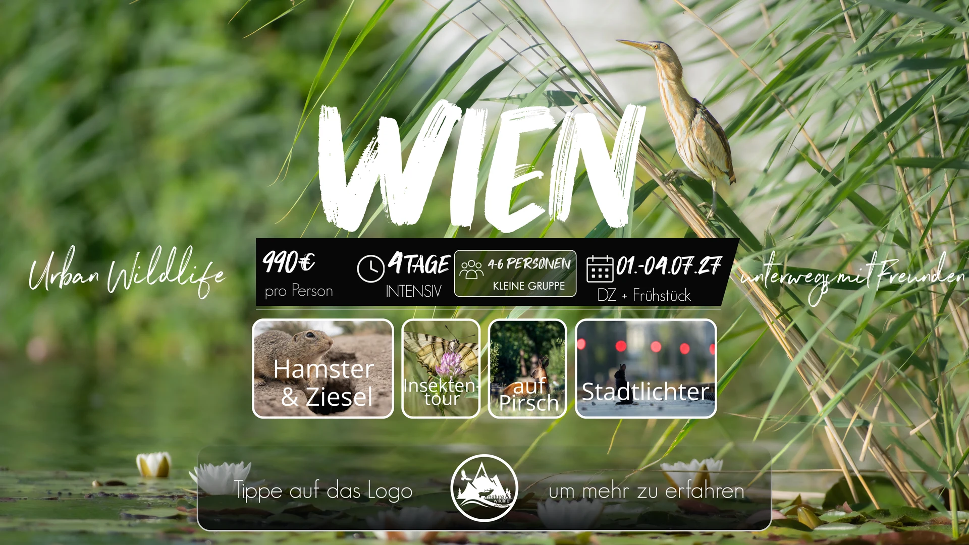 Originalflyer Wien Urban Wildlife 2027