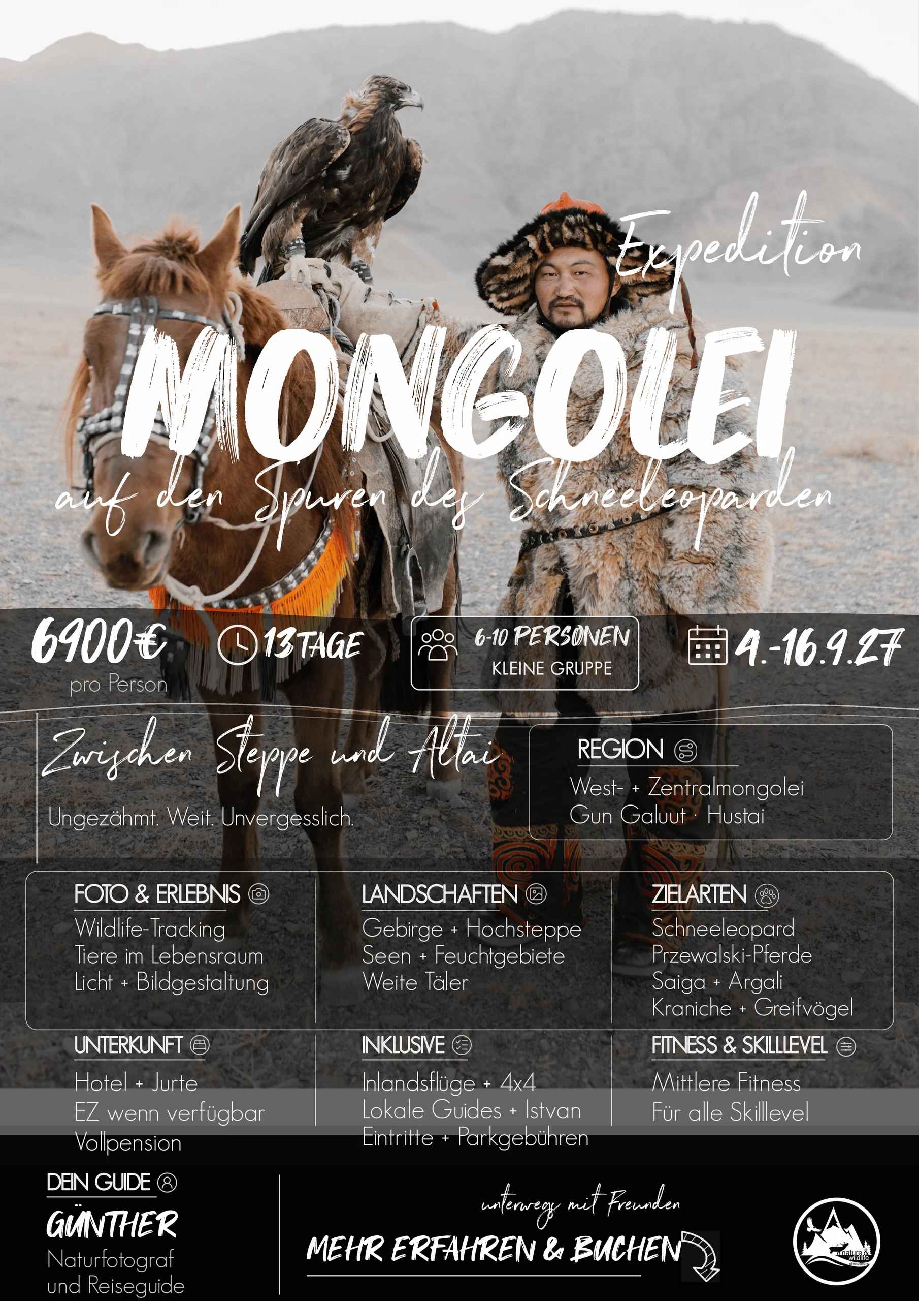 Mongolei · 2027 · 04.09.2027 – 16.09.2027