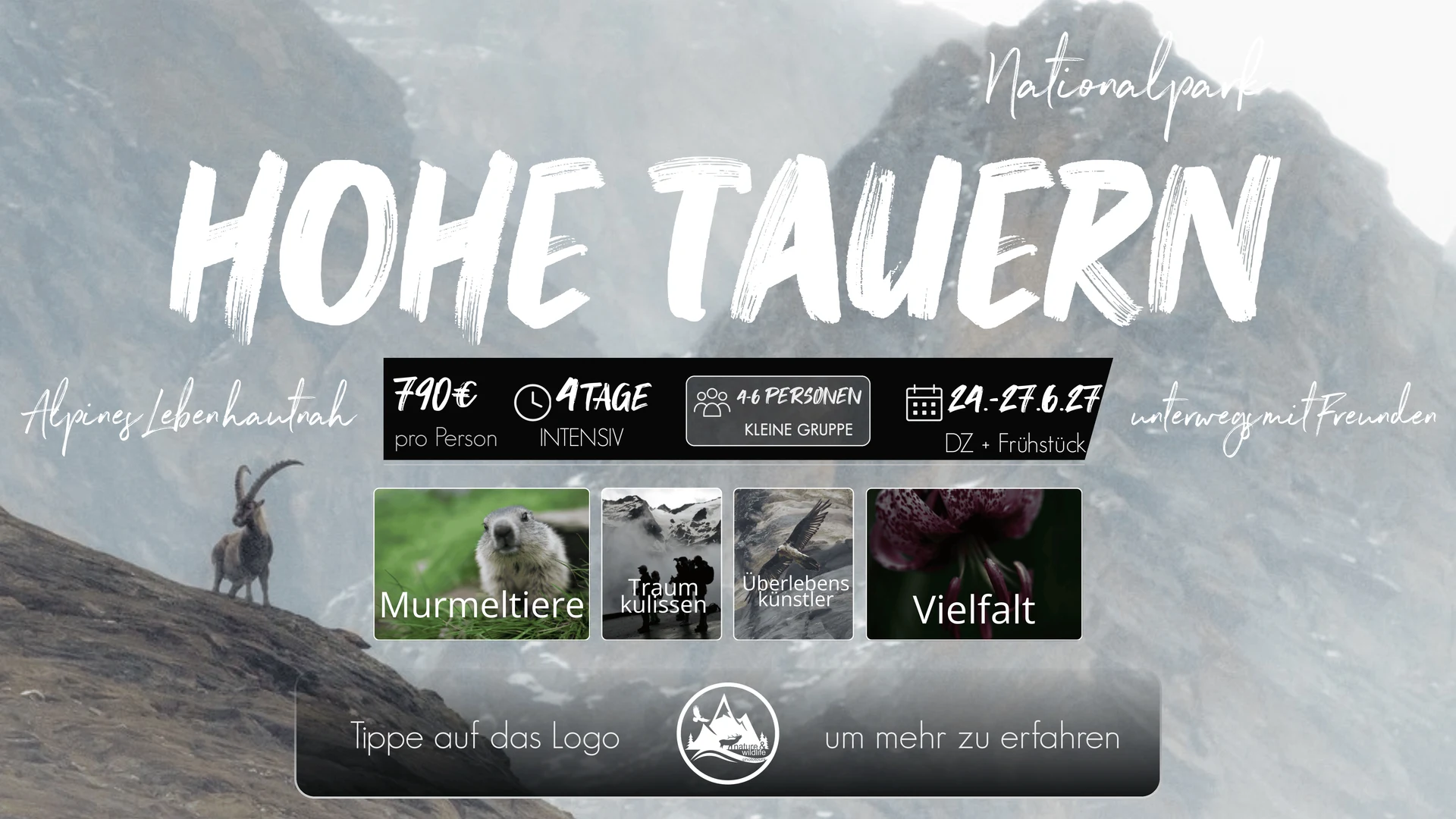 Originalflyer Hohe Tauern 2027
